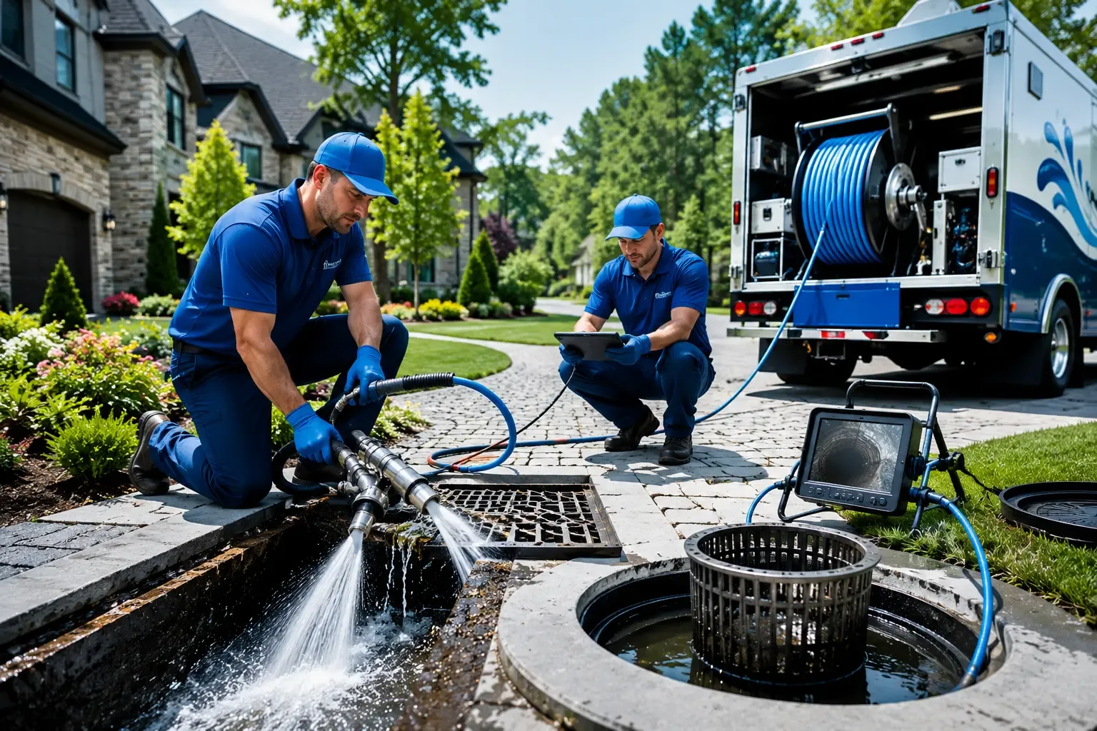 Local outdoor drain cleaning professionals in Slade, KY
